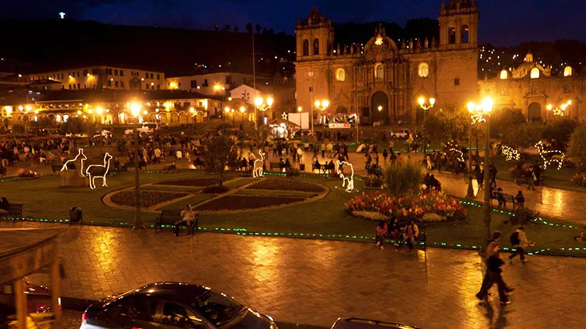 new year plaza armas