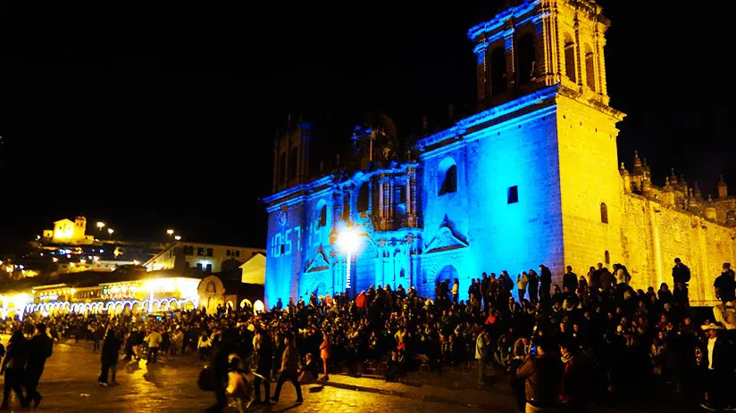 new year plaza de armas