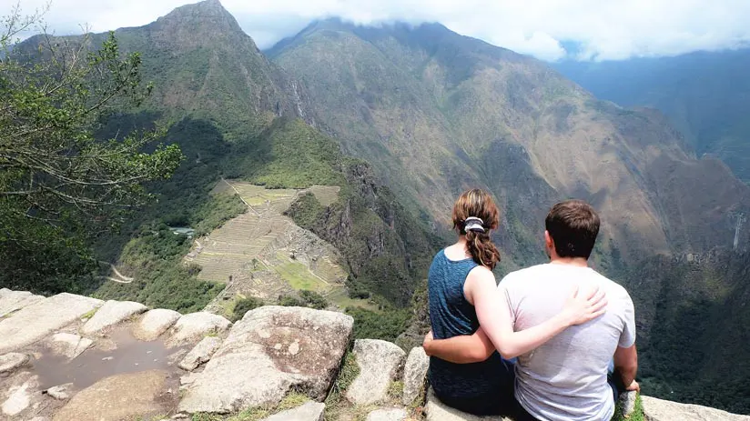 machu picchu honeymoon huayna picchu view