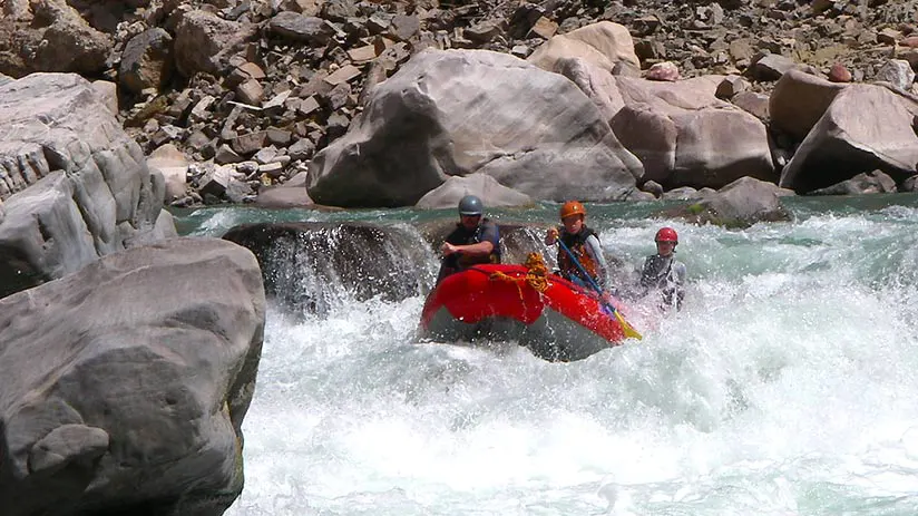 rafting peru portrait