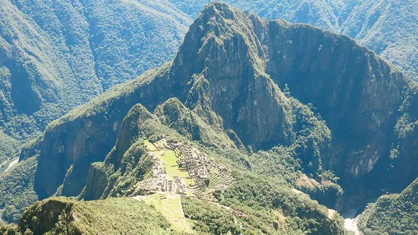 machu picchu mountain view