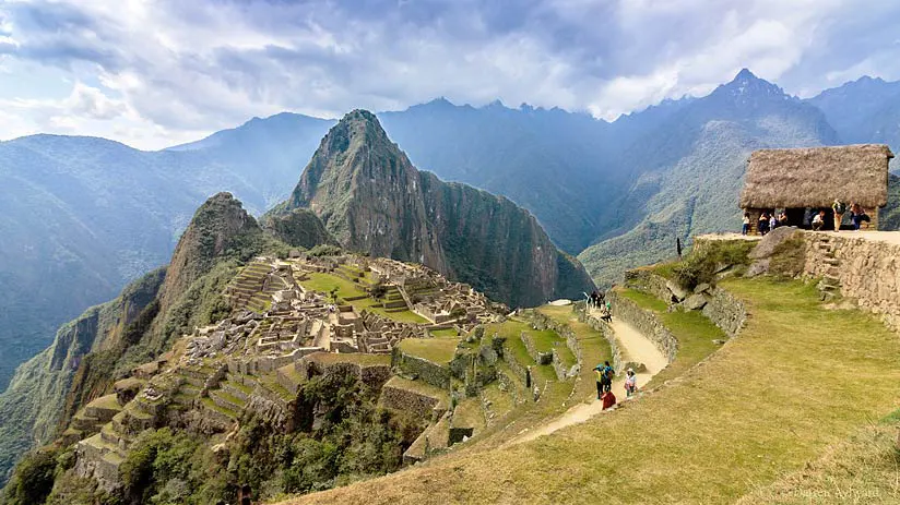 machu picchu portrait