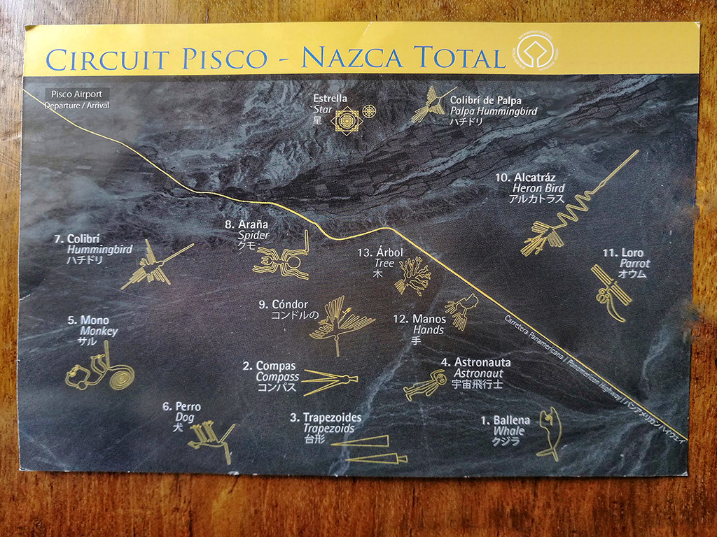 The Exact Nazca Lines Map | Blog Machu Travel Peru