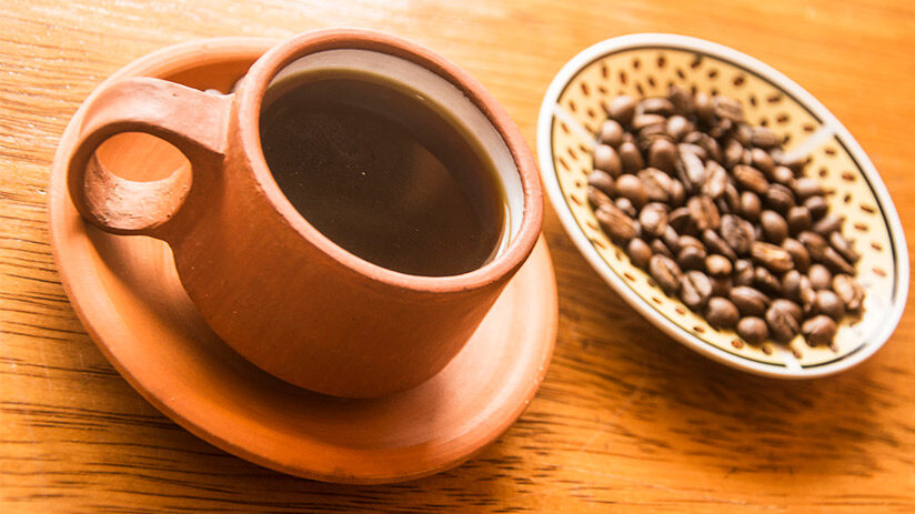 Peruvian coffee beans