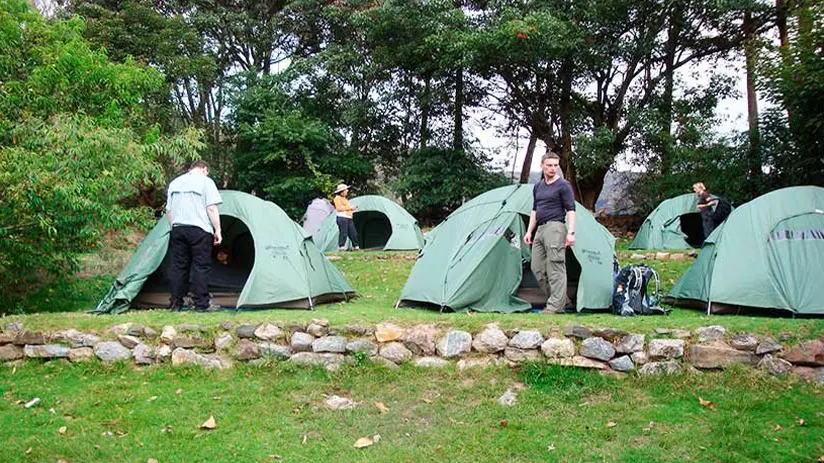 camp zone choquequirao