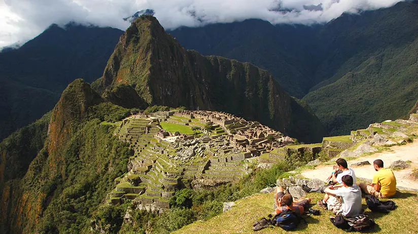 machu picchu portrait