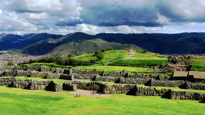 sacsayhuaman cusco portrait