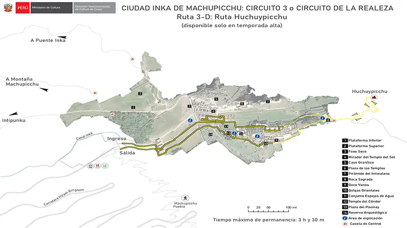 circuit 3 huchuy picchu mountain