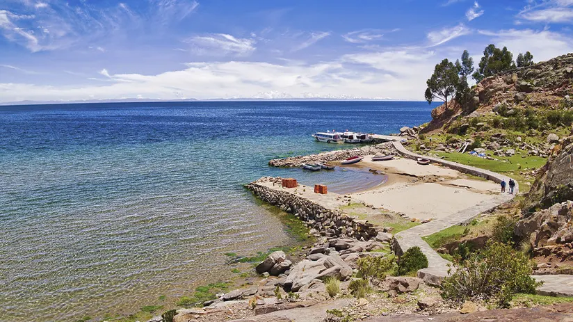 Taquile Island on Lake Titicaca