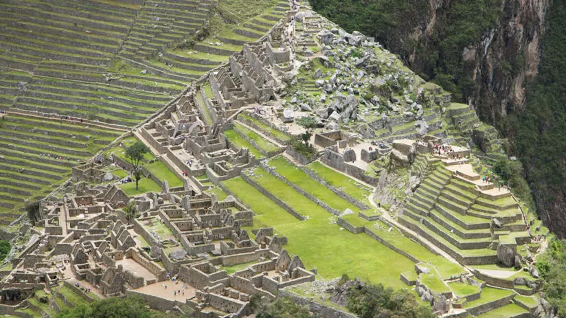 machu picchu map intihuatana