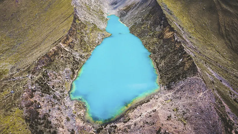 view humantay lake