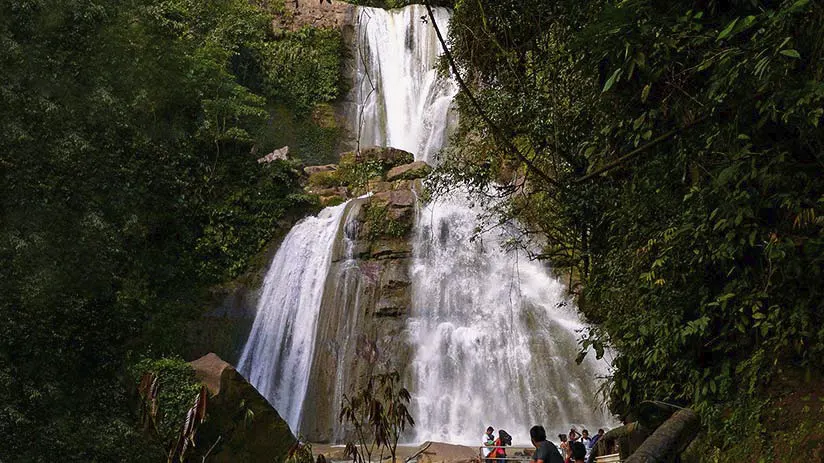 waterfall bayo peru