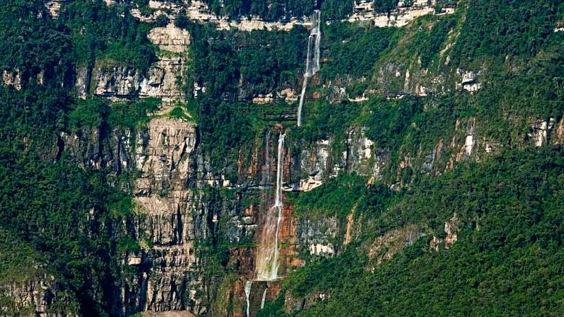 waterfalls in peru chintata