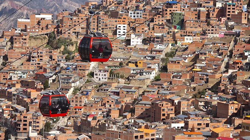 cable car sistem in la paz