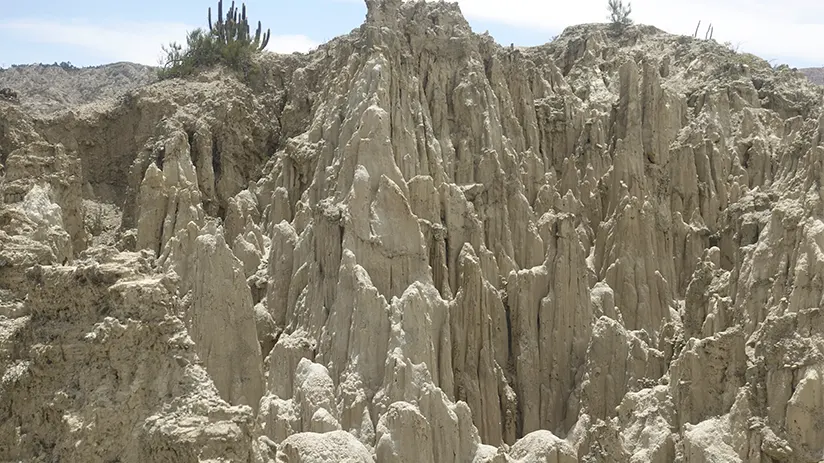 gigantic clay towers